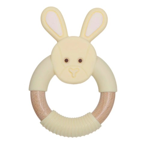 Diinglisar Gryzak silikonowy zajączek 10,5cm Diinglisar Gryzak silikonowy zajączek 10,5cm