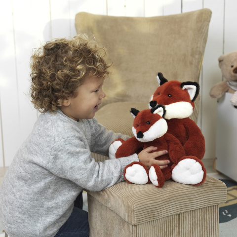 Teddykompaniet Lisek Raven duży 36cm Teddykompaniet Lisek Raven duży 36cm