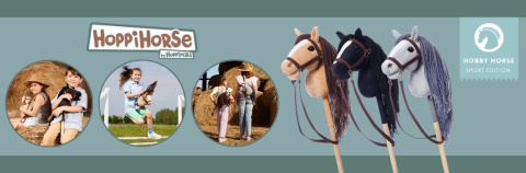 HOPPIHORSE Hobby Horse A3 czarny, maść kara HOPPIHORSE Hobby Horse A3 czarny, maść kara
