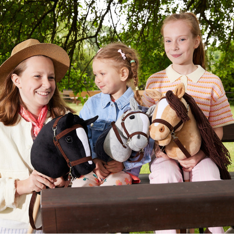 HOPPIHORSE Hobby Horse A3 czarny, maść kara HOPPIHORSE Hobby Horse A3 czarny, maść kara