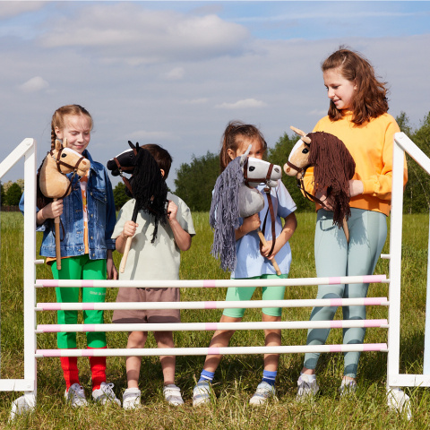 HOPPIHORSE Hobby Horse A3 czarny, maść kara HOPPIHORSE Hobby Horse A3 czarny, maść kara