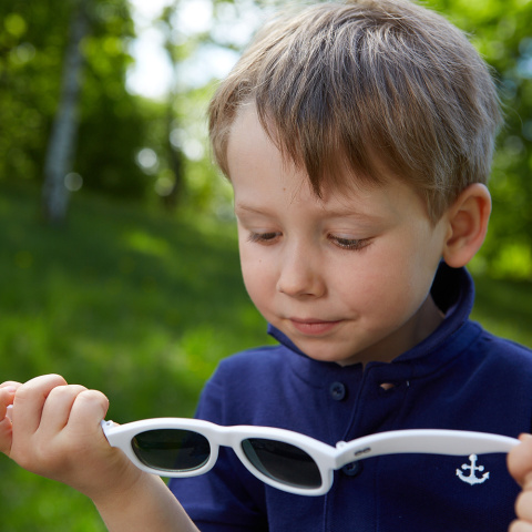 TOOTINY okulary dla dzieci ITOOTI CLASSIC S białe TOOTINY okulary dla dzieci ITOOTI CLASSIC S białe