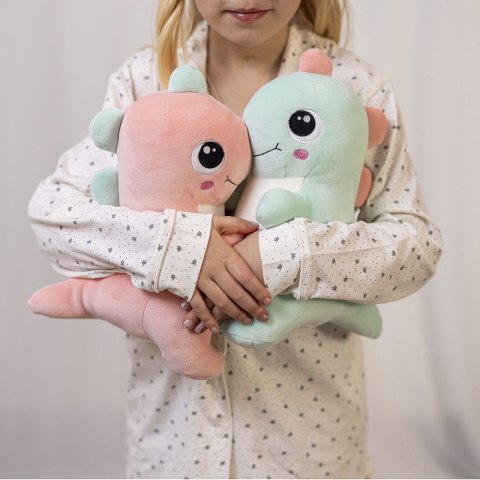 Teddykompaniet Maskotka Dinozaur Rex róż 25cm Teddykompaniet Maskotka Dinozaur Rex róż 25cm