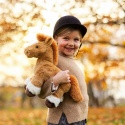 Pluszak koń Freja, maskotka Teddykompaniet, konik przytulanka 32 cm